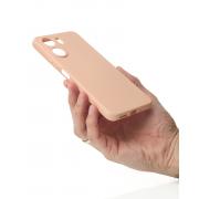 Силиконовый чехол SOFT Silicone Case для Xiaomi Redmi 13C 4G / Poco C65 (без лого) пудра