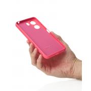 Силиконовый чехол SOFT Silicone Case для Xiaomi Redmi 13C 4G / Poco C65 (без лого) малиновый
