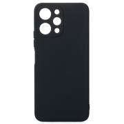 Силиконовый чехол SOFT Silicone Case для Xiaomi Redmi 12 (без лого) черный