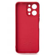 Силиконовый чехол SOFT Silicone Case для Xiaomi Redmi 12 (без лого) красный
