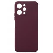 Силиконовый чехол SOFT Silicone Case для Xiaomi Redmi 12 (без лого) бордовый