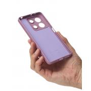 Силиконовый чехол SOFT Silicone Case для Xiaomi Redmi Note 13 5G (без лого) лаванда