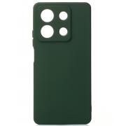 Силиконовый чехол SOFT Silicone Case для Xiaomi Redmi Note 13 5G (без лого) темно-зеленый