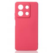 Силиконовый чехол SOFT Silicone Case для Xiaomi Redmi Note 13 5G (без лого) малиновый