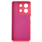 Силиконовый чехол SOFT Silicone Case для Xiaomi Redmi Note 13 5G (без лого) малиновый