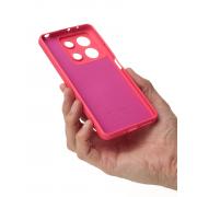 Силиконовый чехол SOFT Silicone Case для Xiaomi Redmi Note 13 5G (без лого) малиновый