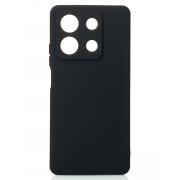 Силиконовый чехол SOFT Silicone Case для Xiaomi Redmi Note 13 5G (без лого) черный