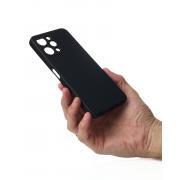 Силиконовый чехол SOFT Silicone Case для Xiaomi Redmi 12 (без лого) черный