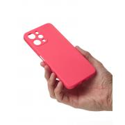 Силиконовый чехол SOFT Silicone Case для Xiaomi Redmi 12 (без лого) малиновый