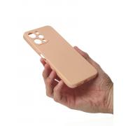 Силиконовый чехол SOFT Silicone Case для Xiaomi Redmi 12 (без лого) пудра