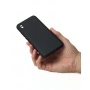 Силиконовый чехол SOFT Silicone Case для Xiaomi Redmi 9A/9i Sport/9a Sport (без лого) черный