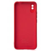 Силиконовый чехол SOFT Silicone Case для Xiaomi Redmi 9A/9i Sport/9a Sport (без лого) красный