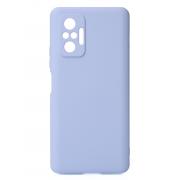 Силиконовый чехол SOFT Silicone Case для Xiaomi Redmi Note 10 Pro (без лого) фиалковый