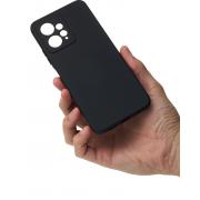 Силиконовый чехол SOFT Silicone Case для Xiaomi Redmi Note 12 4G (без лого) черный
