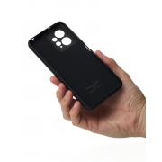 Силиконовый чехол SOFT Silicone Case для Xiaomi Redmi Note 12 4G (без лого) черный