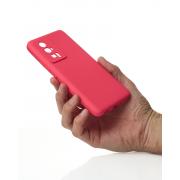 Силиконовый чехол SOFT Silicone Case для Xiaomi Poco F5 Pro (без лого) малиновый