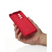 Силиконовый чехол SOFT Silicone Case для Xiaomi Poco F5 Pro (без лого) красный