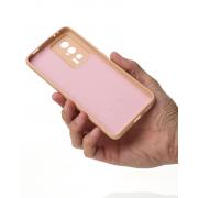 Силиконовый чехол SOFT Silicone Case для Xiaomi Poco F5 Pro (без лого) пудра