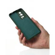 Силиконовый чехол SOFT Silicone Case для Xiaomi Poco F5 Pro (без лого) темно-зеленый