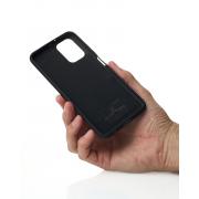 Силиконовый чехол SOFT Silicone Case для Xiaomi Redmi Note 10/ Note 10s (без лого) черный