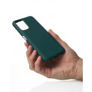 Силиконовый чехол SOFT Silicone Case для Xiaomi Redmi Note 10/ Note 10s (без лого) темно-зеленый