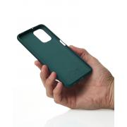 Силиконовый чехол SOFT Silicone Case для Xiaomi Redmi Note 10/ Note 10s (без лого) темно-зеленый