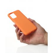 Силиконовый чехол SOFT Silicone Case для Xiaomi Redmi Note 10/ Note 10s (без лого) оранжевый