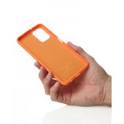 Силиконовый чехол SOFT Silicone Case для Xiaomi Redmi Note 10/ Note 10s (без лого) оранжевый
