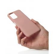 Силиконовый чехол SOFT Silicone Case для Xiaomi Redmi Note 10/ Note 10s (без лого) персик