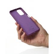 Силиконовый чехол SOFT Silicone Case для Xiaomi Redmi Note 10/ Note 10s (без лого) сиреневый