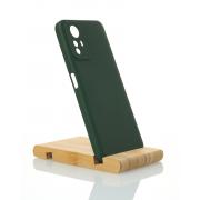 Силиконовый чехол SOFT Silicone Case для Xiaomi Redmi Note 12S (без лого) темно-зеленый