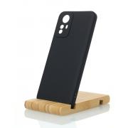 Силиконовый чехол SOFT Silicone Case для Xiaomi Redmi Note 12S (без лого) черный