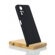 Силиконовый чехол SOFT Silicone Case для Xiaomi Redmi Note 12S (без лого) черный