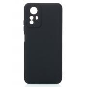 Силиконовый чехол SOFT Silicone Case для Xiaomi Redmi Note 12S (без лого) черный