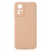 Силиконовый чехол SOFT Silicone Case для Xiaomi Redmi Note 12S (без лого) пудра