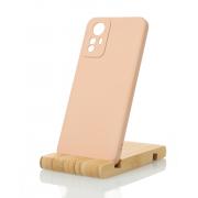 Силиконовый чехол SOFT Silicone Case для Xiaomi Redmi Note 12S (без лого) пудра