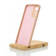 Силиконовый чехол SOFT Silicone Case для Xiaomi Redmi Note 12S (без лого) пудра
