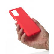Силиконовый чехол SOFT Silicone Case для Xiaomi Redmi Note 10/ Note 10s (без лого) малиновый