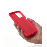 Силиконовый чехол SOFT Silicone Case для Xiaomi Redmi Note 10/ Note 10s (без лого) малиновый