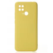 Силиконовый чехол SOFT Silicone Case для Xiaomi Redmi 10c (без лого) лимонный