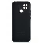 Силиконовый чехол SOFT Silicone Case для Xiaomi Redmi 10c (без лого) черный