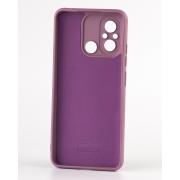 Силиконовый чехол SOFT Silicone Case для Xiaomi Redmi 12C (без лого) лаванда