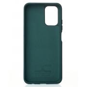 Силиконовый чехол SOFT Silicone Case для Xiaomi Redmi Note 10 Pro (без лого) темно-зеленый