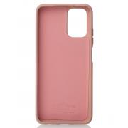 Силиконовый чехол SOFT Silicone Case для Xiaomi Redmi Note 10 Pro (без лого) персик