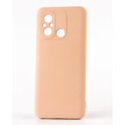 Силиконовый чехол SOFT Silicone Case для Xiaomi Redmi 12C (без лого) пудра