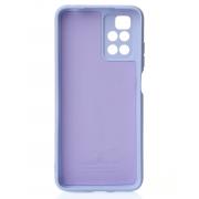 Силиконовый чехол SOFT Silicone Case для Xiaomi Redmi 10/Redmi 10 Prime (без лого) фиалковый