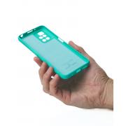 Силиконовый чехол SOFT Silicone Case для Xiaomi Redmi 10/Redmi 10 Prime (без лого) бирюза