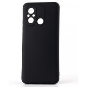Силиконовый чехол SOFT Silicone Case для Xiaomi Redmi 12C (без лого) черный