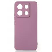 Силиконовый чехол SOFT Silicone Case для Xiaomi Redmi Note 13 Pro 5G/ Poco X6 5G (без лого) лаванда