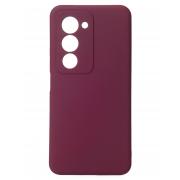Силиконовый чехол SOFT Silicone Case для Xiaomi Redmi 15 (169 mm) (без лого) бордовый